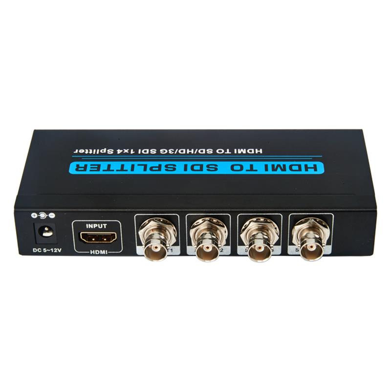 HDMI إلى SD \/ HD \/ 3G SDI 1x4 SPLITTER دعم 1080P